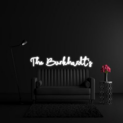 CREATE YOUR OWN WEDDING NEON SIGN The Burkhardt’s