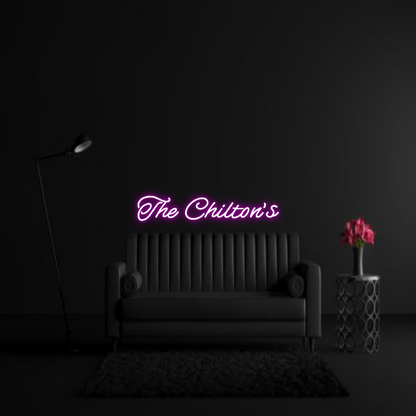 CREATE YOUR OWN WEDDING NEON SIGN The Chilton's