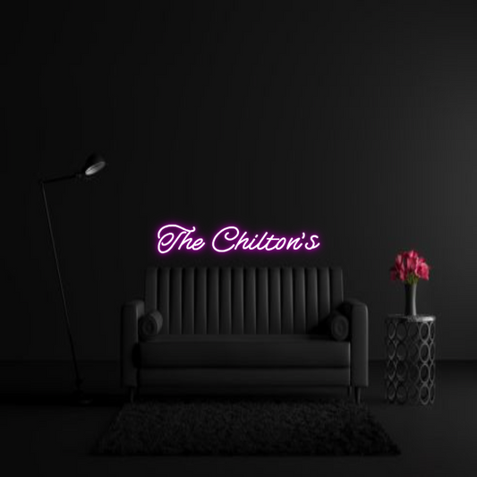 CREATE YOUR OWN WEDDING NEON SIGN The Chilton's