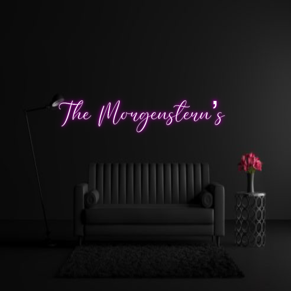 CREATE YOUR OWN WEDDING NEON SIGN The Morgenste...