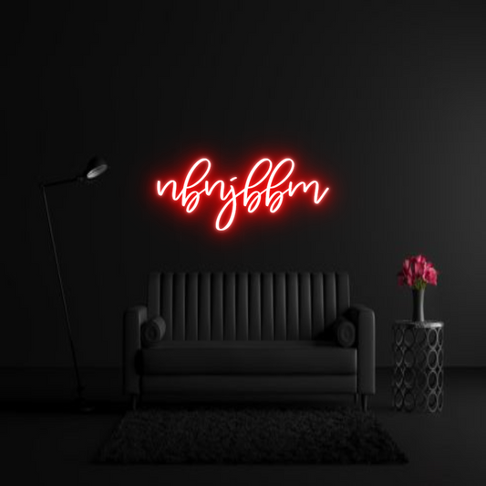 CREATE YOUR OWN WEDDING NEON SIGN nbnjbbm