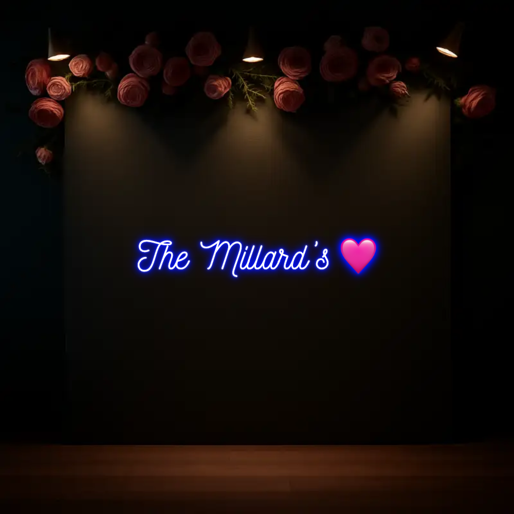 CREATE YOUR OWN WEDDING NEON SIGN The Millard’s...