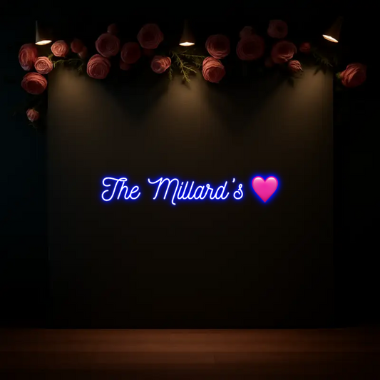 CREATE YOUR OWN WEDDING NEON SIGN The Millard’s...