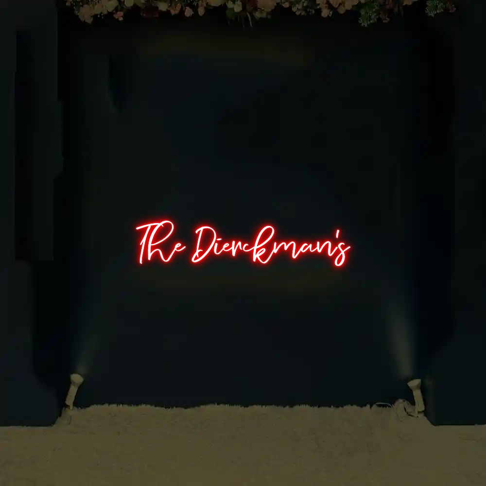 CREATE YOUR OWN WEDDING NEON SIGN The Dierckman...