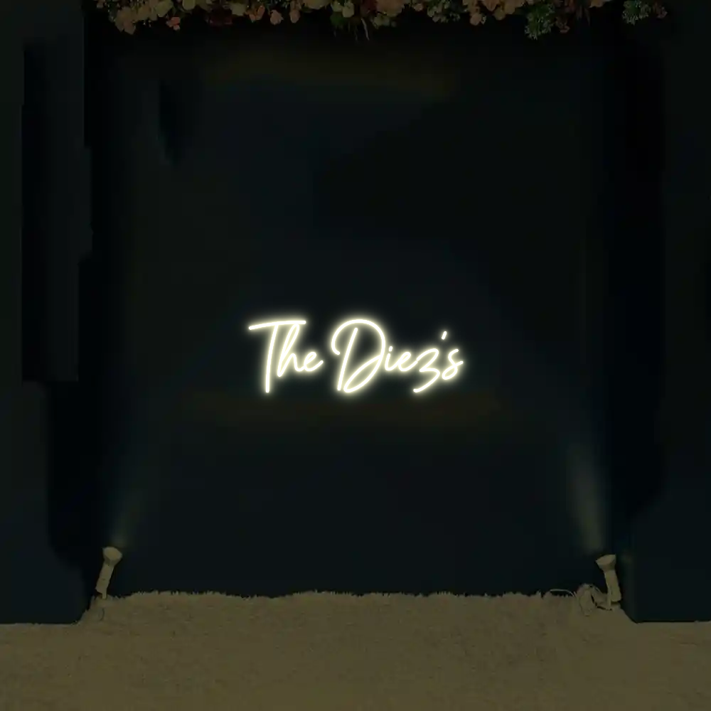 CREATE YOUR OWN WEDDING NEON SIGN The Diez’s