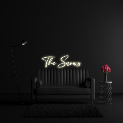 CREATE YOUR OWN WEDDING NEON SIGN The Snows