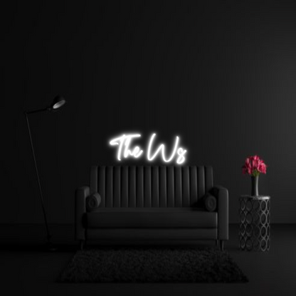 CREATE YOUR OWN WEDDING NEON SIGN The Ws