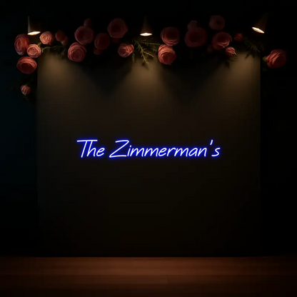 CREATE YOUR OWN WEDDING NEON SIGN The Zimmerman’s
