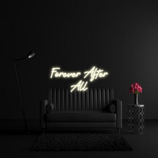 CREATE YOUR OWN WEDDING NEON SIGN Forever After...