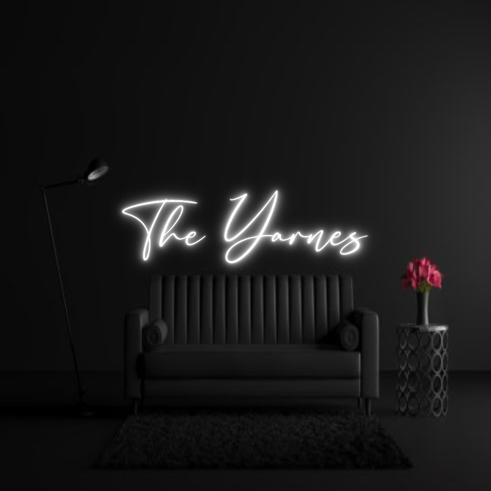 CREATE YOUR OWN WEDDING NEON SIGN The Yarnes