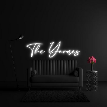 CREATE YOUR OWN WEDDING NEON SIGN The Yarnes