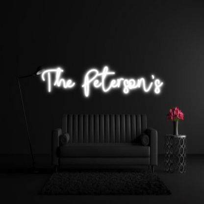 CREATE YOUR OWN WEDDING NEON SIGN The Peterson’s