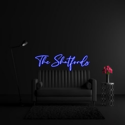 CREATE YOUR OWN WEDDING NEON SIGN The Shatfords