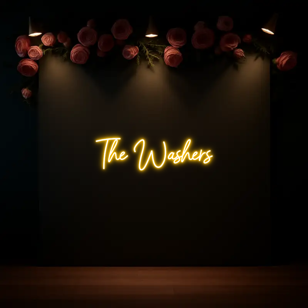 CREATE YOUR OWN WEDDING NEON SIGN The Washers