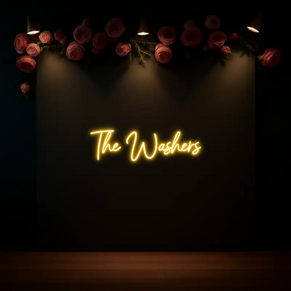 CREATE YOUR OWN WEDDING NEON SIGN The Washers
