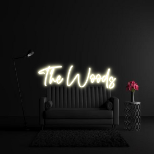 CREATE YOUR OWN WEDDING NEON SIGN The Woods