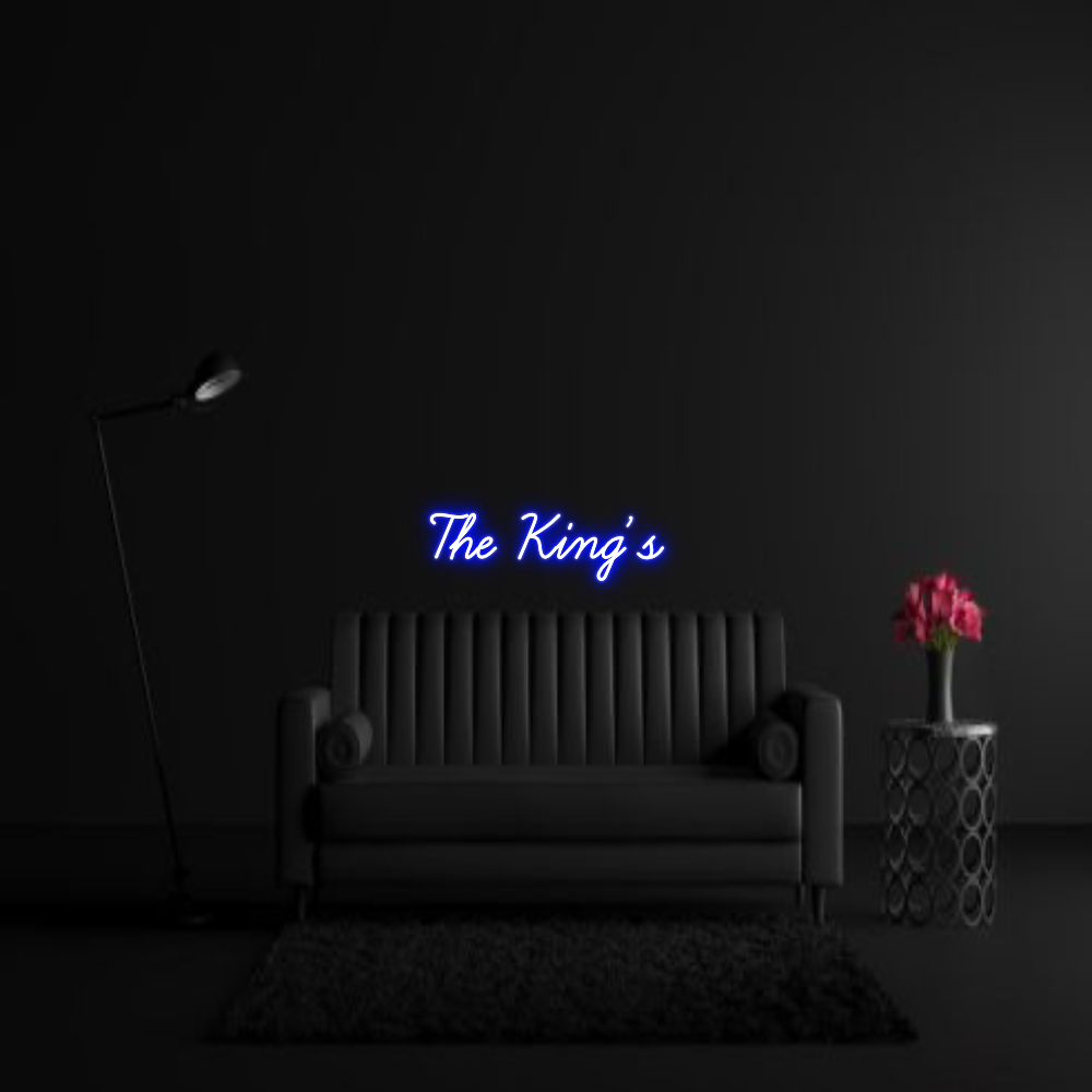 CREATE YOUR OWN WEDDING NEON SIGN The King’s