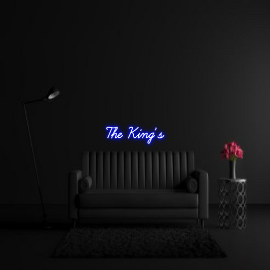 CREATE YOUR OWN WEDDING NEON SIGN The King’s