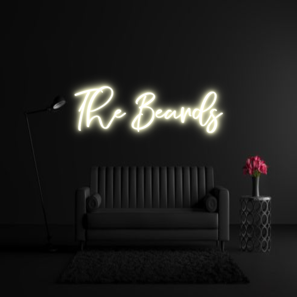 CREATE YOUR OWN WEDDING NEON SIGN The Beards