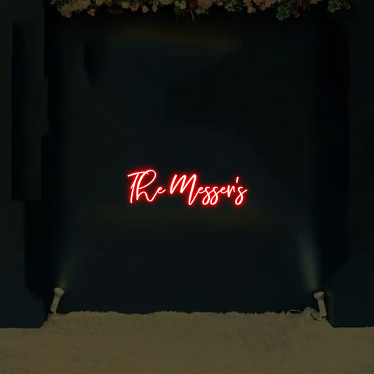 CREATE YOUR OWN WEDDING NEON SIGN The Messer’s