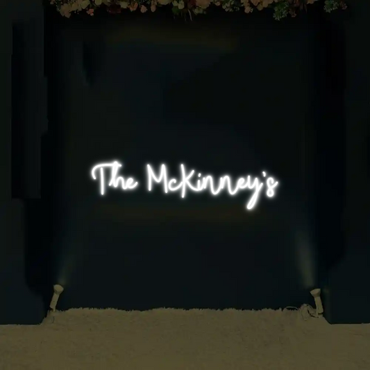 CREATE YOUR OWN WEDDING NEON SIGN The McKinney’s