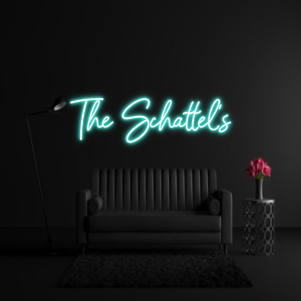 CREATE YOUR OWN WEDDING NEON SIGN The Schattel’s