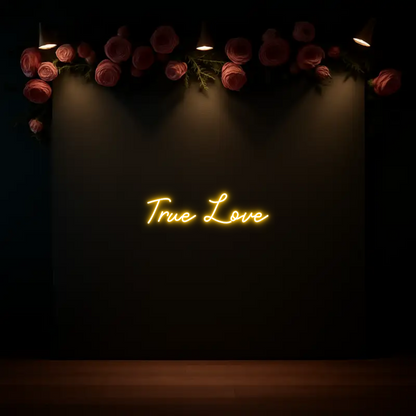 CREATE YOUR OWN WEDDING NEON SIGN True Love