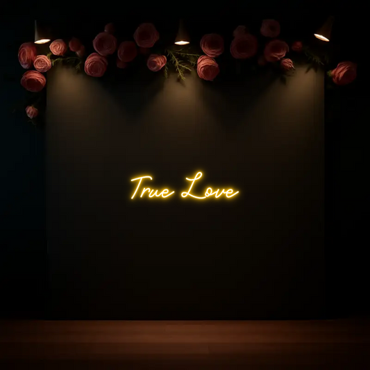 CREATE YOUR OWN WEDDING NEON SIGN True Love