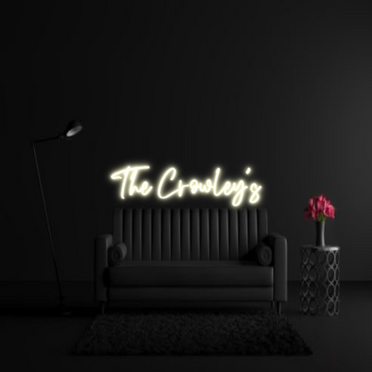 CREATE YOUR OWN WEDDING NEON SIGN The Crowley’s