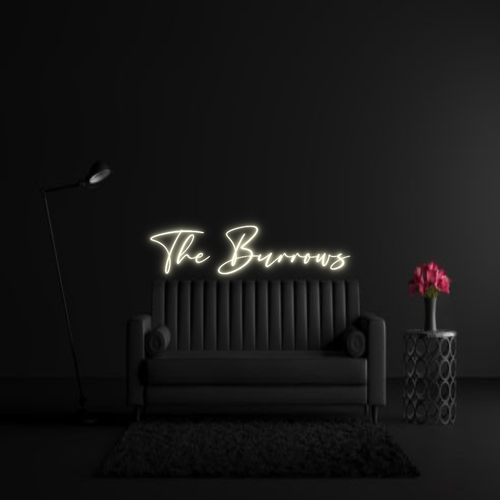 CREATE YOUR OWN WEDDING NEON SIGN The Burrows