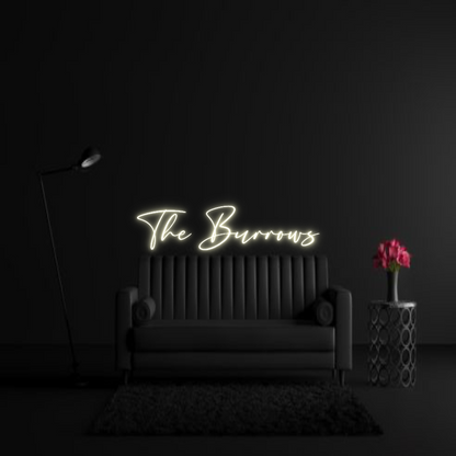 CREATE YOUR OWN WEDDING NEON SIGN The Burrows
