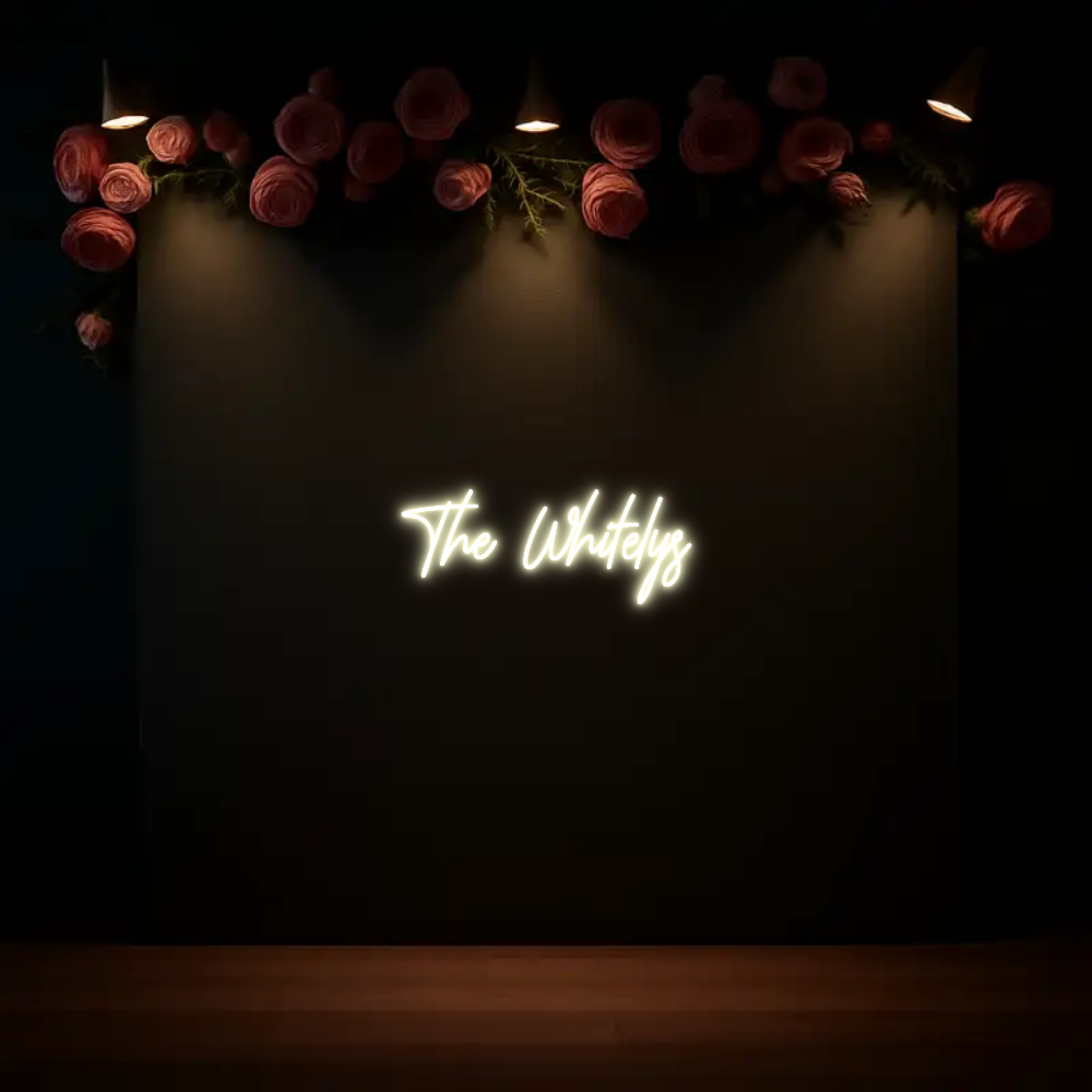 CREATE YOUR OWN WEDDING NEON SIGN The Whitelys