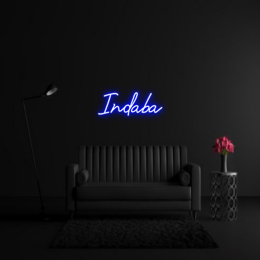 CREATE YOUR OWN WEDDING NEON SIGN Indaba