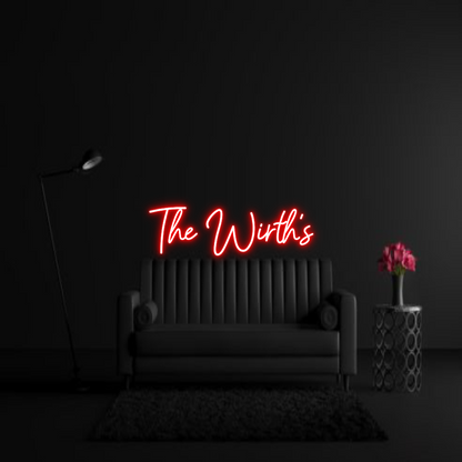 CREATE YOUR OWN WEDDING NEON SIGN The Wirth’s