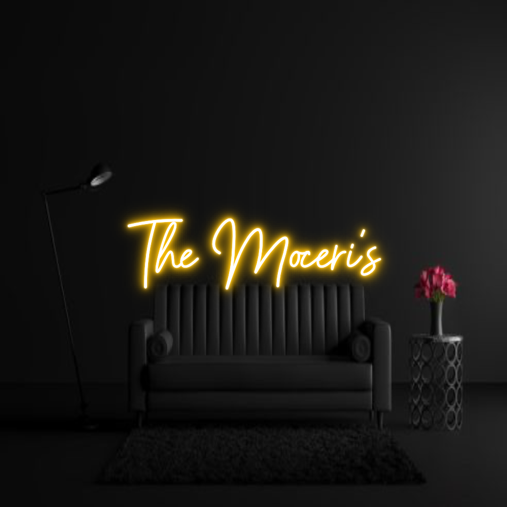 CREATE YOUR OWN WEDDING NEON SIGN The Moceri’s
