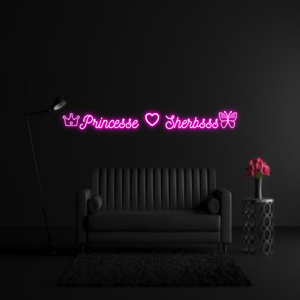 CREATE YOUR OWN WEDDING NEON SIGN Princesse  ...