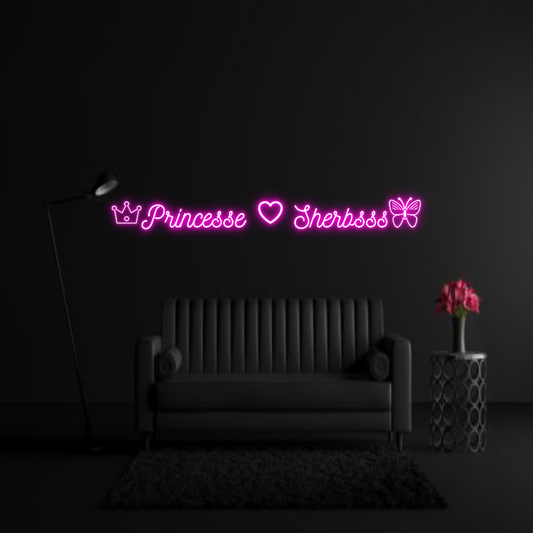 CREATE YOUR OWN WEDDING NEON SIGN Princesse  ...