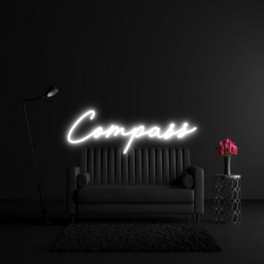 CREATE YOUR OWN WEDDING NEON SIGN Compass