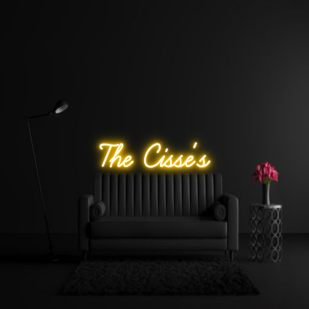 CREATE YOUR OWN WEDDING NEON SIGN The Cisse's