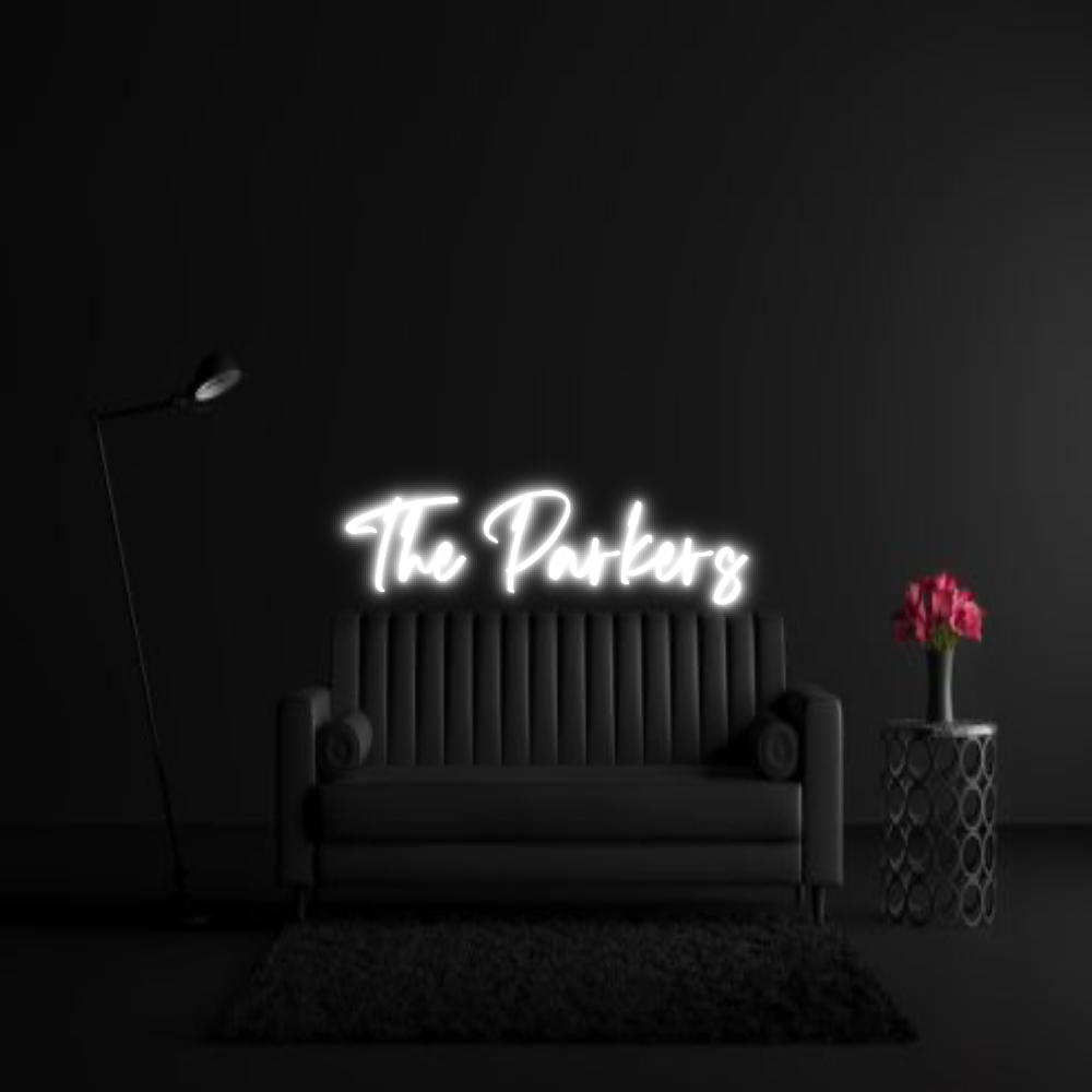 CREATE YOUR OWN WEDDING NEON SIGN The Parkers