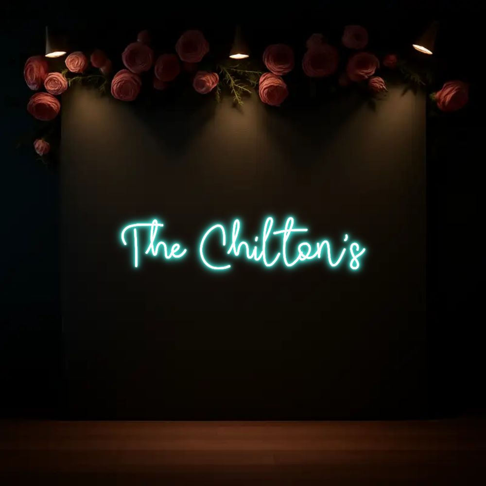 CREATE YOUR OWN WEDDING NEON SIGN The Chilton's