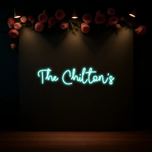 CREATE YOUR OWN WEDDING NEON SIGN The Chilton's
