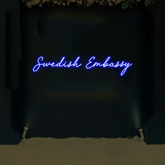 CREATE YOUR OWN WEDDING NEON SIGN Swedish Embassy