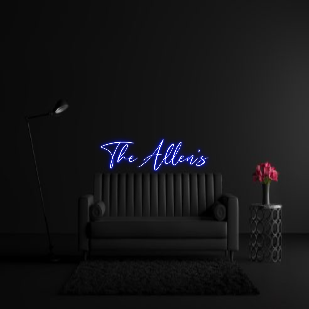 CREATE YOUR OWN WEDDING NEON SIGN The Allen’s