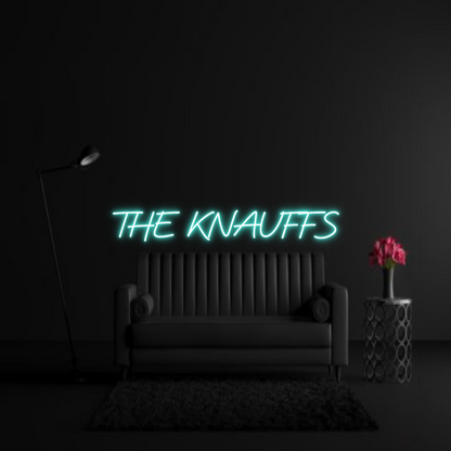 CREATE YOUR OWN WEDDING NEON SIGN THE KNAUFFS