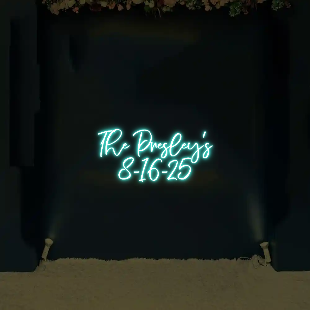 CREATE YOUR OWN WEDDING NEON SIGN The Presley's...