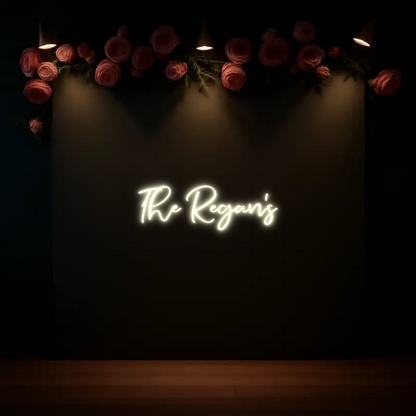 CREATE YOUR OWN WEDDING NEON SIGN The Regan’s
