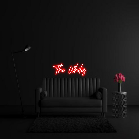 CREATE YOUR OWN WEDDING NEON SIGN The Whites