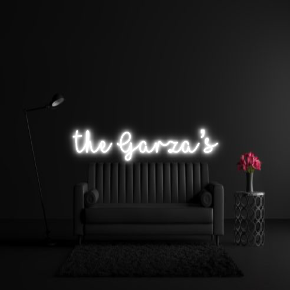 CREATE YOUR OWN WEDDING NEON SIGN the Garza’s