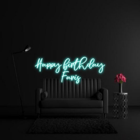 CREATE YOUR OWN WEDDING NEON SIGN Happy birthda...
